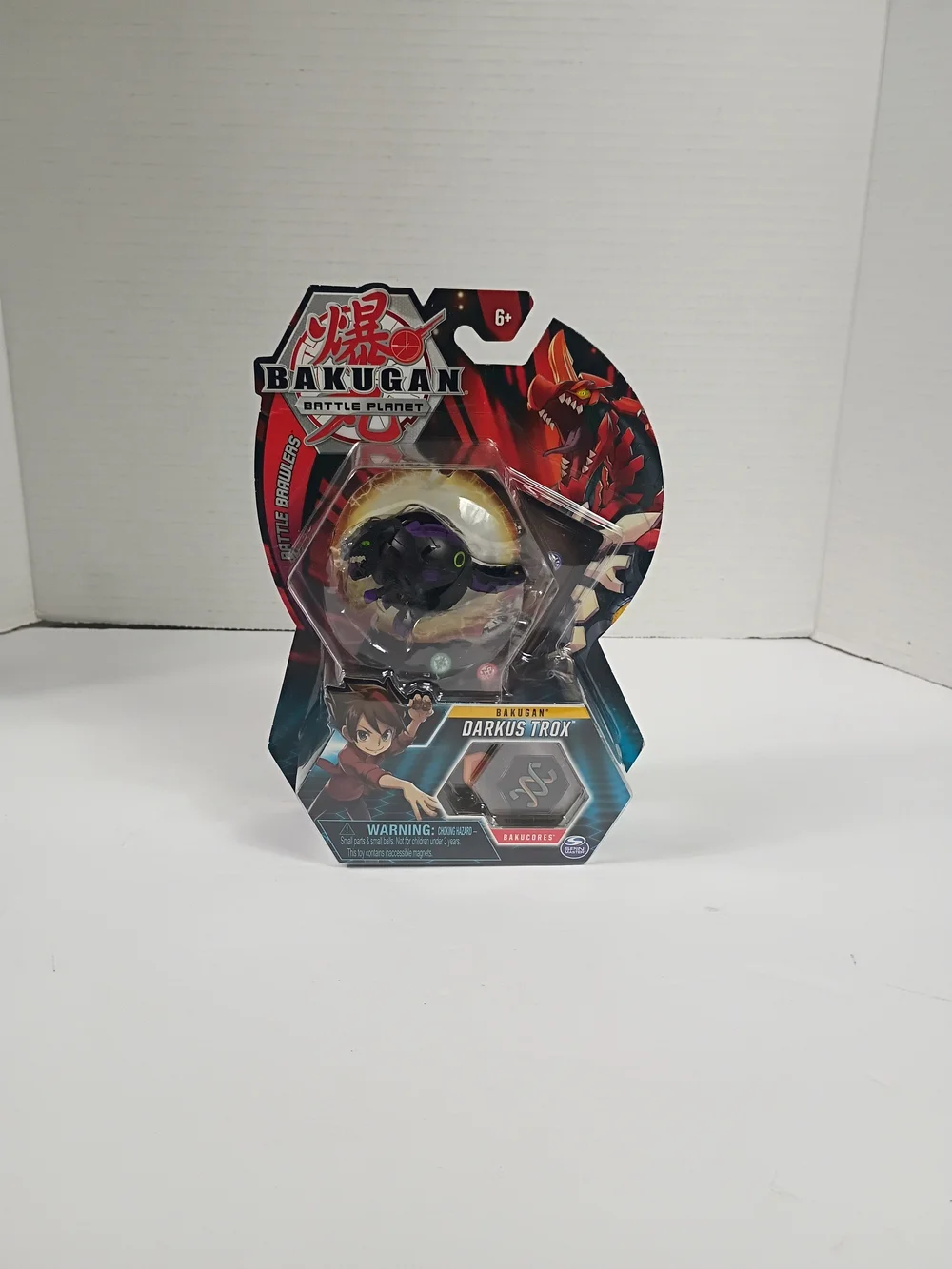 Bakugan Battle Planet DARKUS TROX Figure Brawlers NEW SEALED